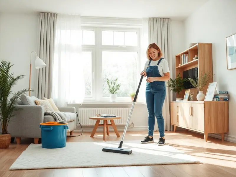 Rengøringshjælp i dansk hjem